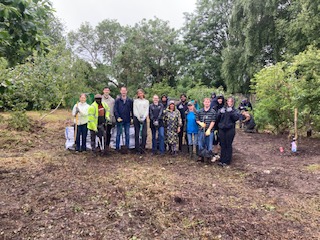 Some of the volunteers at JNR