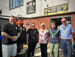 Mayor Shing, Deputy Mayor Dunbar and the event organisers
